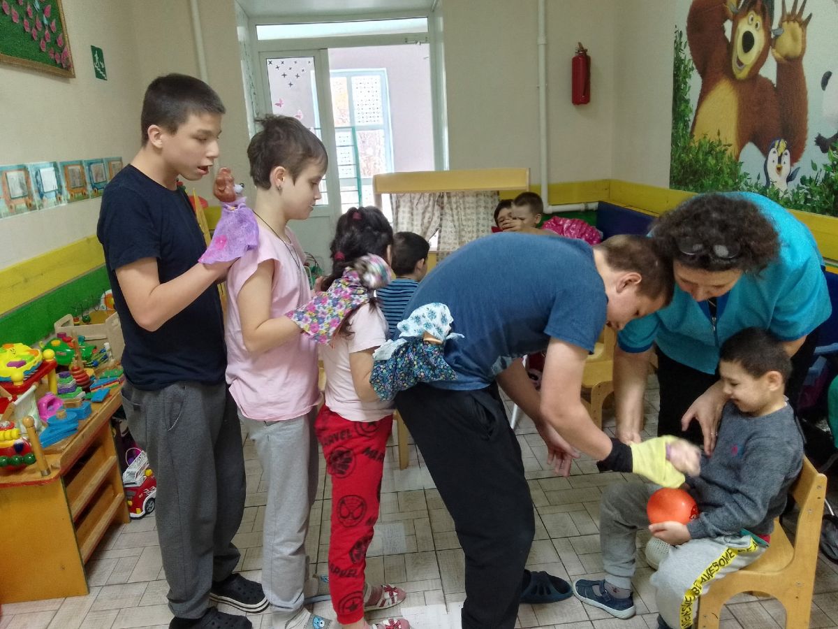 Демонстрация сказки "Репка"